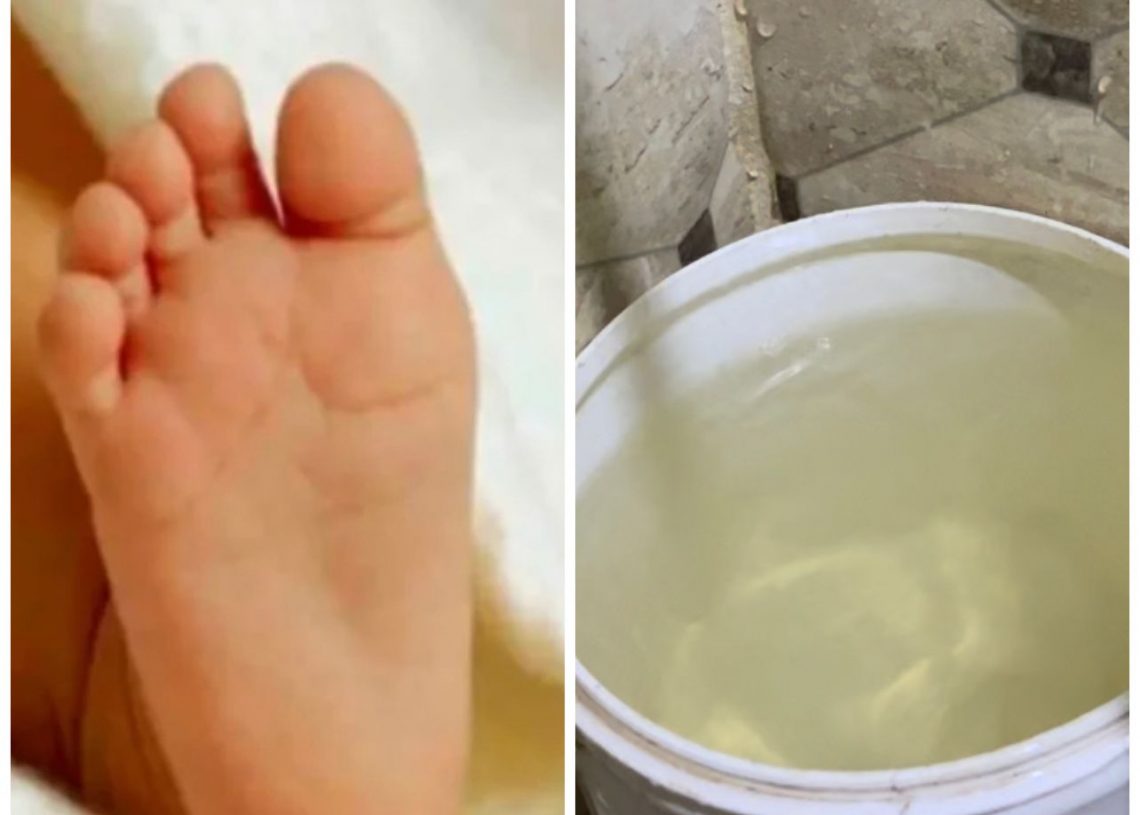 Niña de 10 meses de nacida muere ahogada en una cubeta de agua