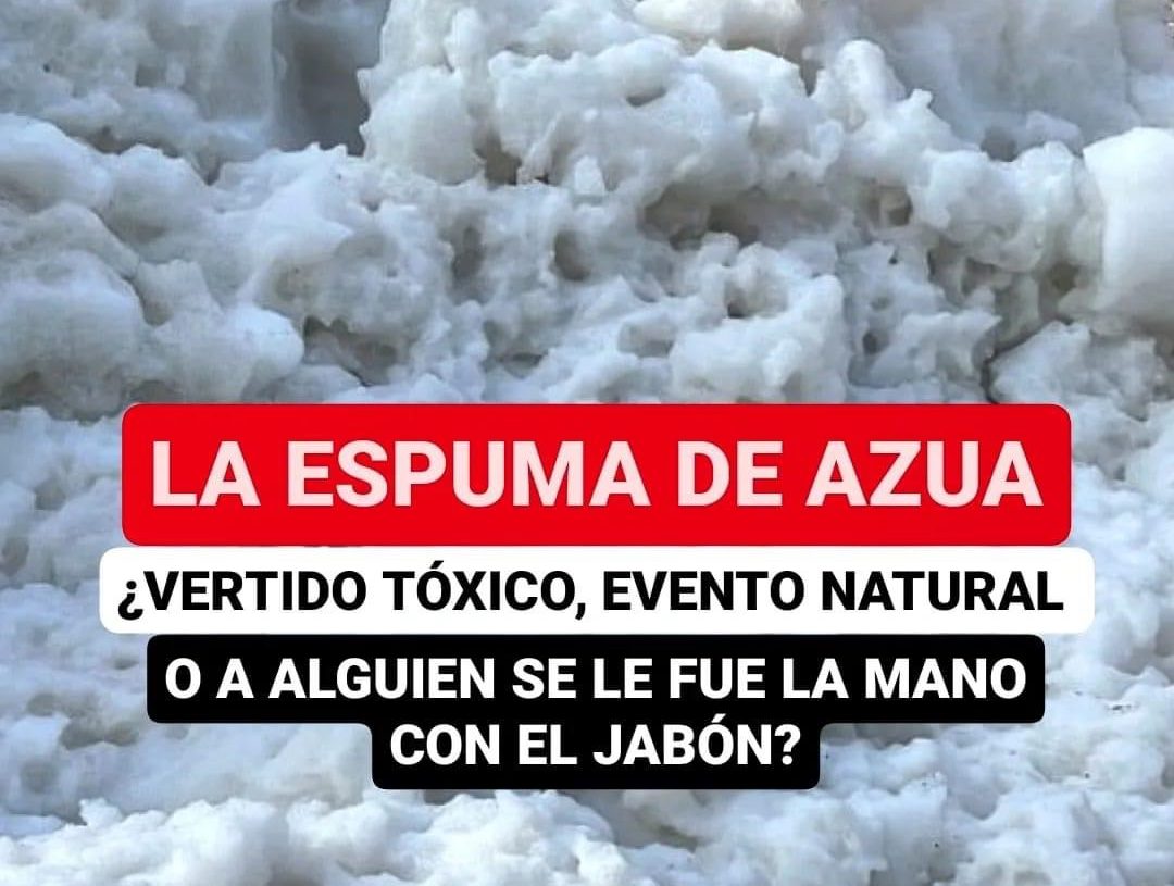 Jean Suriel explica posibles razones de espuma blanca en Azua