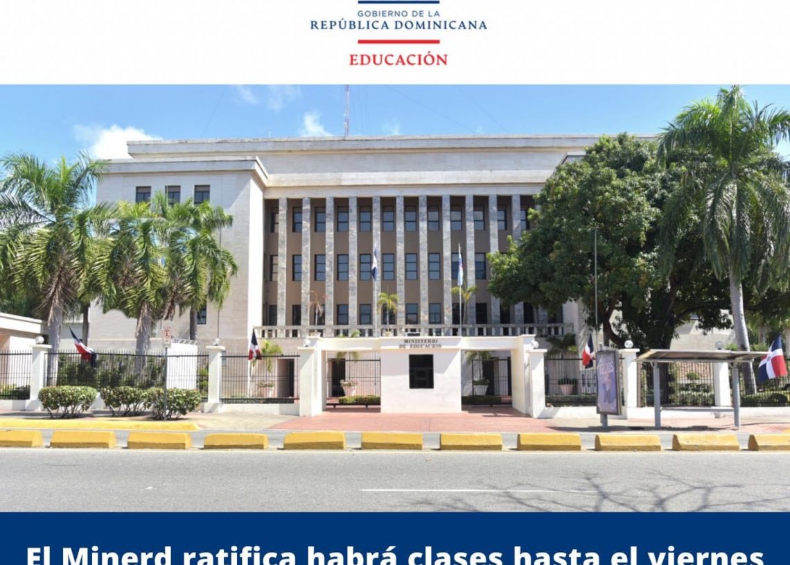 Ministerio de Educación advierte año escolar termina el viernes 23, si cierran antes, responsabilizan a los directores
