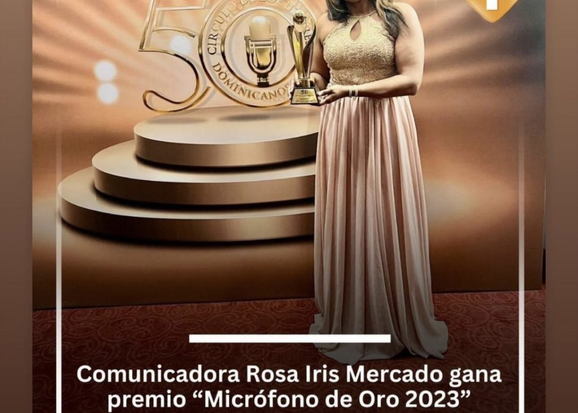 Senador Moreno Arias felicita a la comunicadora Rosa Iris Mercado por haber ganado Micrófono de Oro