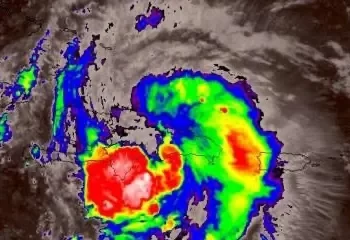 Aguaceros intensos por tormenta Franklin se extenderán en las próximas horas