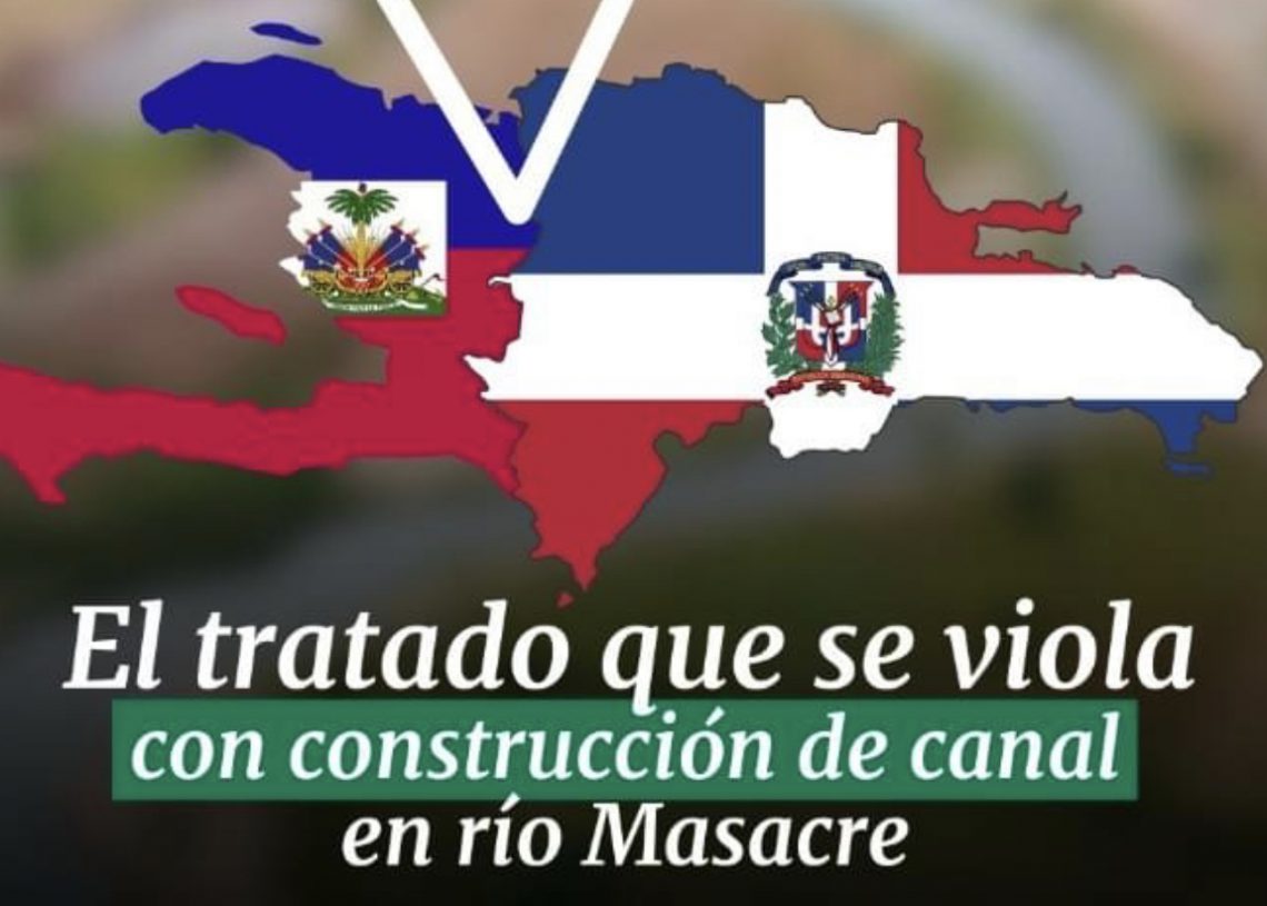 El tratado que se viola con construcción de canal en río Masacre