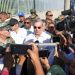 VIDEO – Presidente Abinader visita sorpresivamente la frontera esta mañana