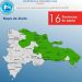COE informa 16 provincias en alerta verde