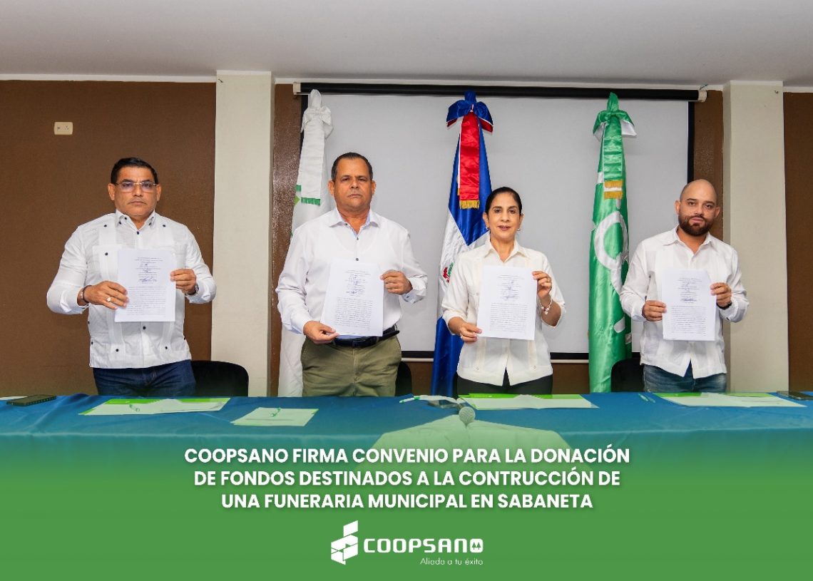 COOPSANO FIRMA CONVENIO PARA LA DONACIÓN DE FONDOS DESTINADOS A LA CONTRUCCIÓN DE UNA FUNERARIA MUNICIPAL EN SABANETA