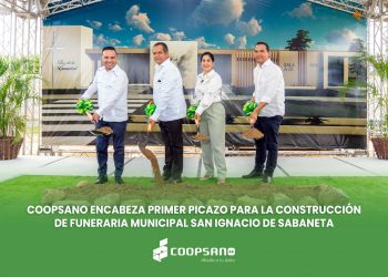 COOPSANO ENCABEZA PRIMER PICAZO PARA LA CONSTRUCCIÓN DE FUNERARIA MUNICIPAL SAN IGNACIO DE SABANETA