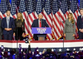 El candidato presidencial Donald Trump, la madrugada de este miércoles fue proclamado ganador de la elecciones estadounidenses