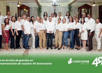 COOPSANO celebró misa de acción de gracias conmemorando su 49 aniversario