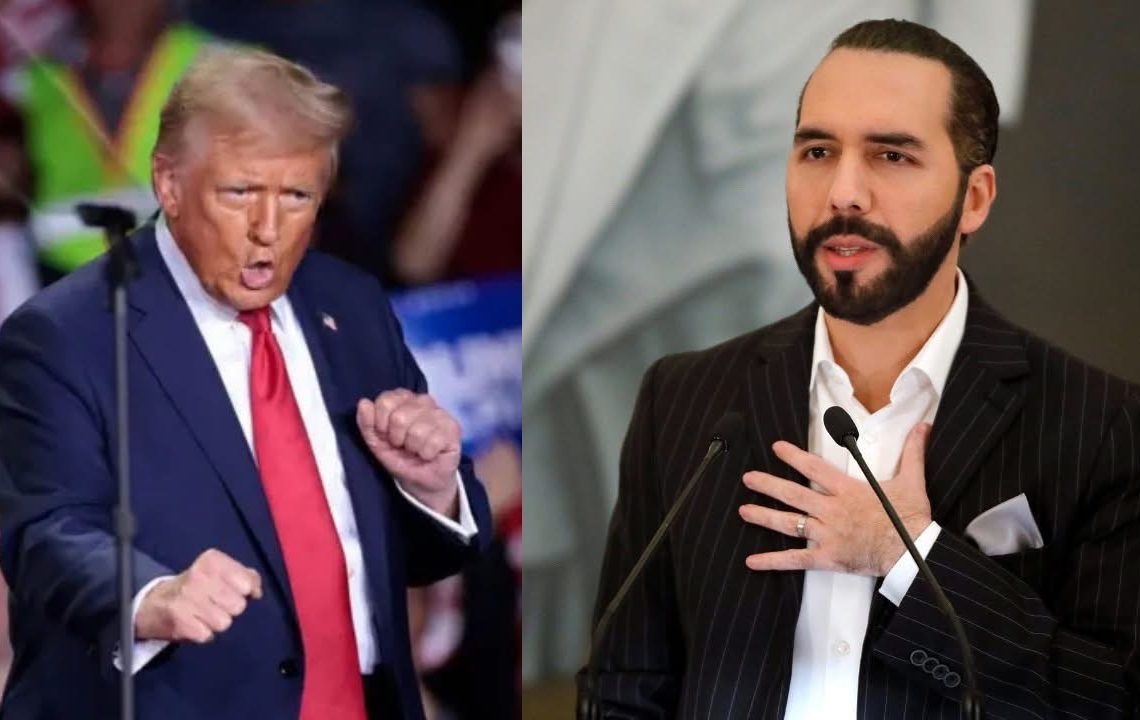 Donald Trump tiene algo que hablar con Bukele y Miren lo que hará el día de hoy