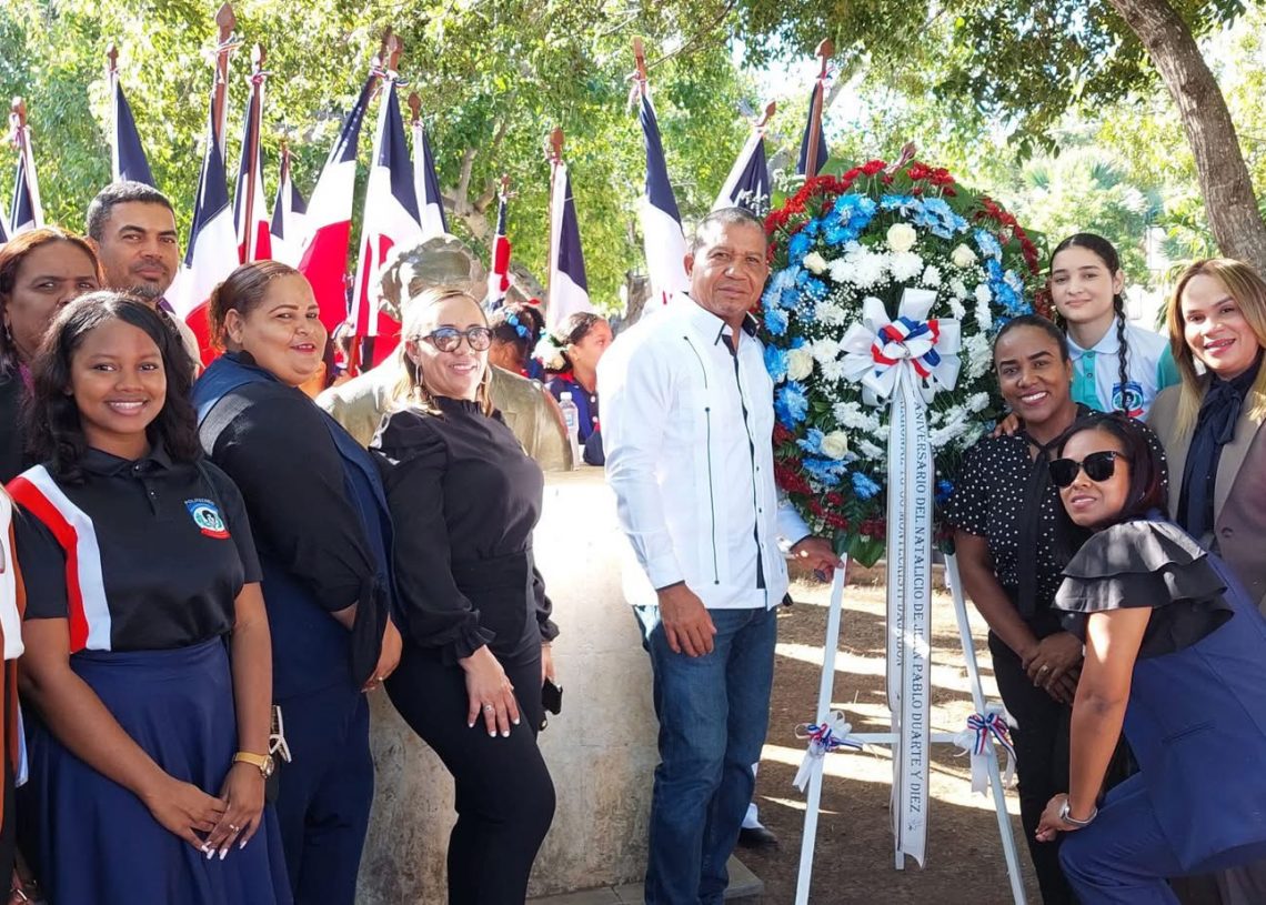 Regional 13-00 celebra acto conmemorativos 212 aniversario Natalicio Juan Pablo Duarte