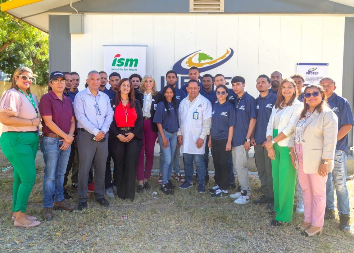 Industrias San Miguel e INFOTEP lanzan programa de formación parajóvenes en la zona fronteriza